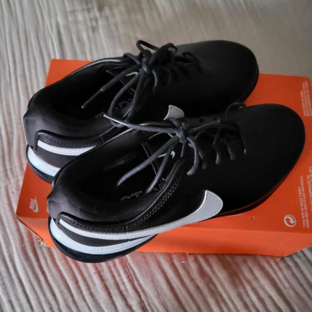 Nike Air Zoom Golf Victory Tour 2 Women 7.5 Black White 022025 - Picture 7 of 8